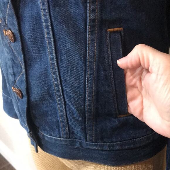 Madewell Jean Jacket in Briarwood Wash Size Small SOLD OUT Online Trucker - Picture 7 of 9
